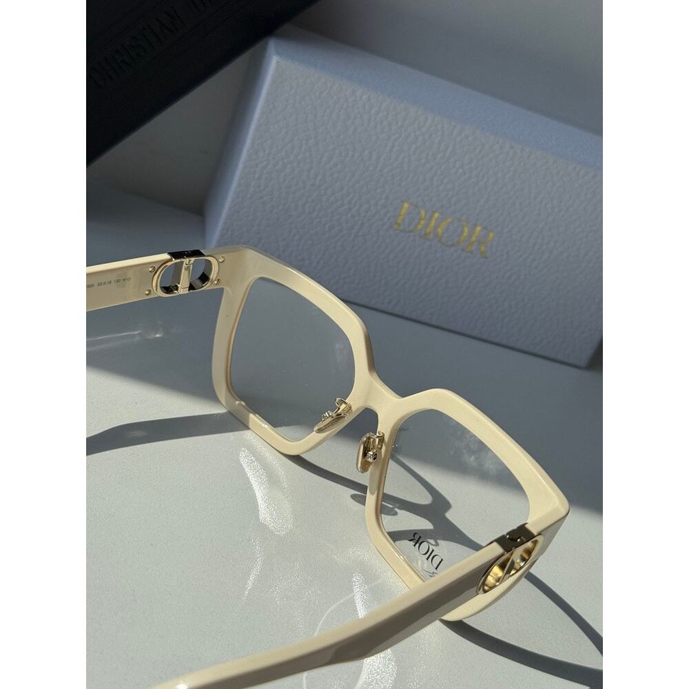 NEW Dior 30MontaigneO S1F Eyeglasses Frames in Ivory White - Picture 6 of 6